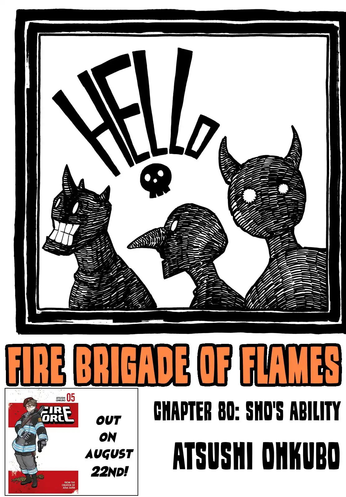 Fire Brigade of Flames Chapter 80 1